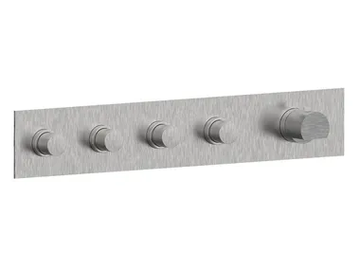 BORGIA 89600V4 - 5 hole thermostatic stainless steel shower mixer by Rubinetterie Frattini - view 2